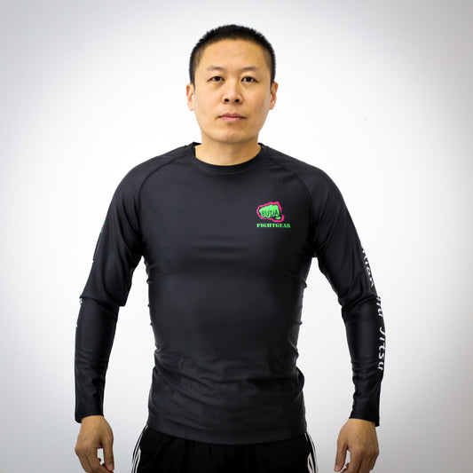 Black Long Sleeve Rashguard